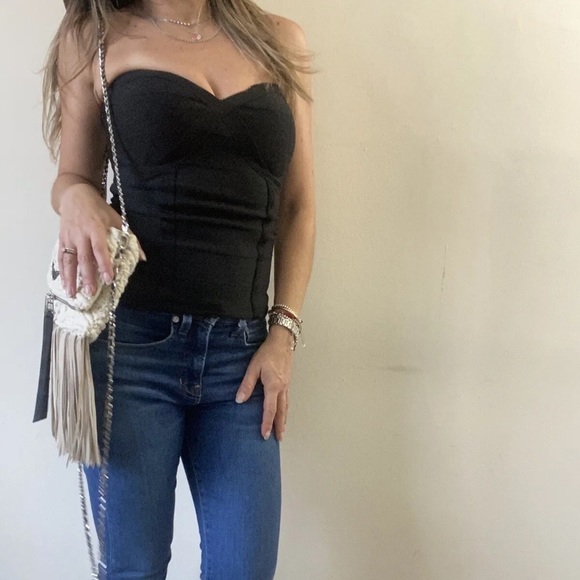 Guess Y2K Body-Con Strapless Tube Top 🖤🖤 - Picture 12 of 16